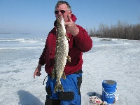 Pike Ice Fishing Lake Champlain Fishing Report
