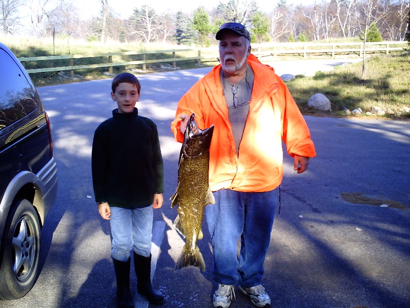 salmon from Ludington, MI St Park