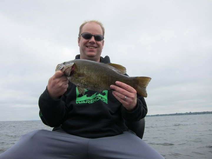 Champlain smallie near Grand Isle